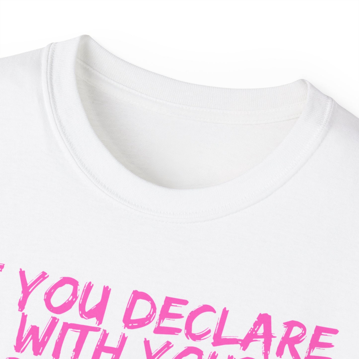 Romans 10:9 Ultra Cotton Tee, Inspirational Christian T-Shirt, Bible Verse Tee