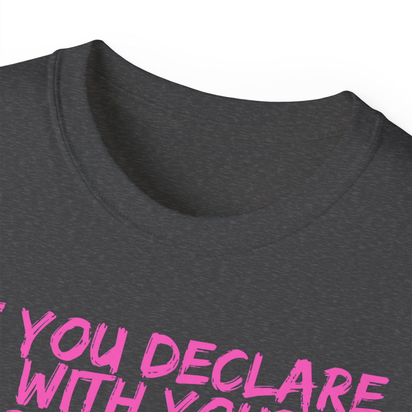 Romans 10:9 Ultra Cotton Tee, Inspirational Christian T-Shirt, Bible Verse Tee