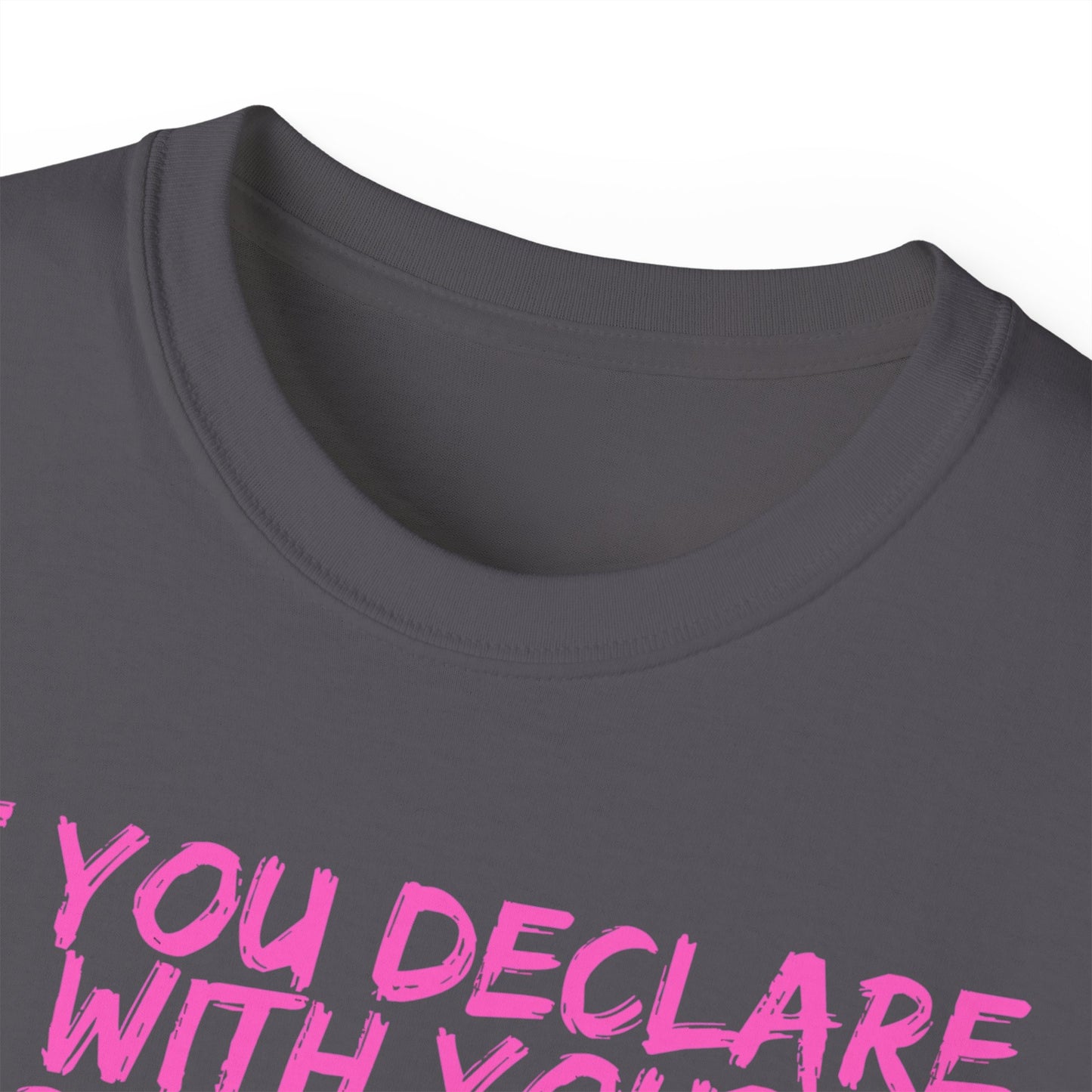 Romans 10:9 Ultra Cotton Tee, Inspirational Christian T-Shirt, Bible Verse Tee