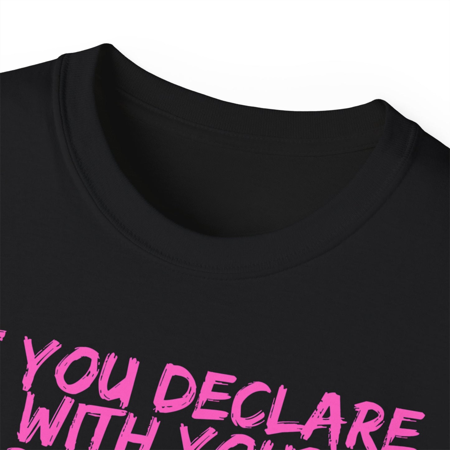 Romans 10:9 Ultra Cotton Tee, Inspirational Christian T-Shirt, Bible Verse Tee