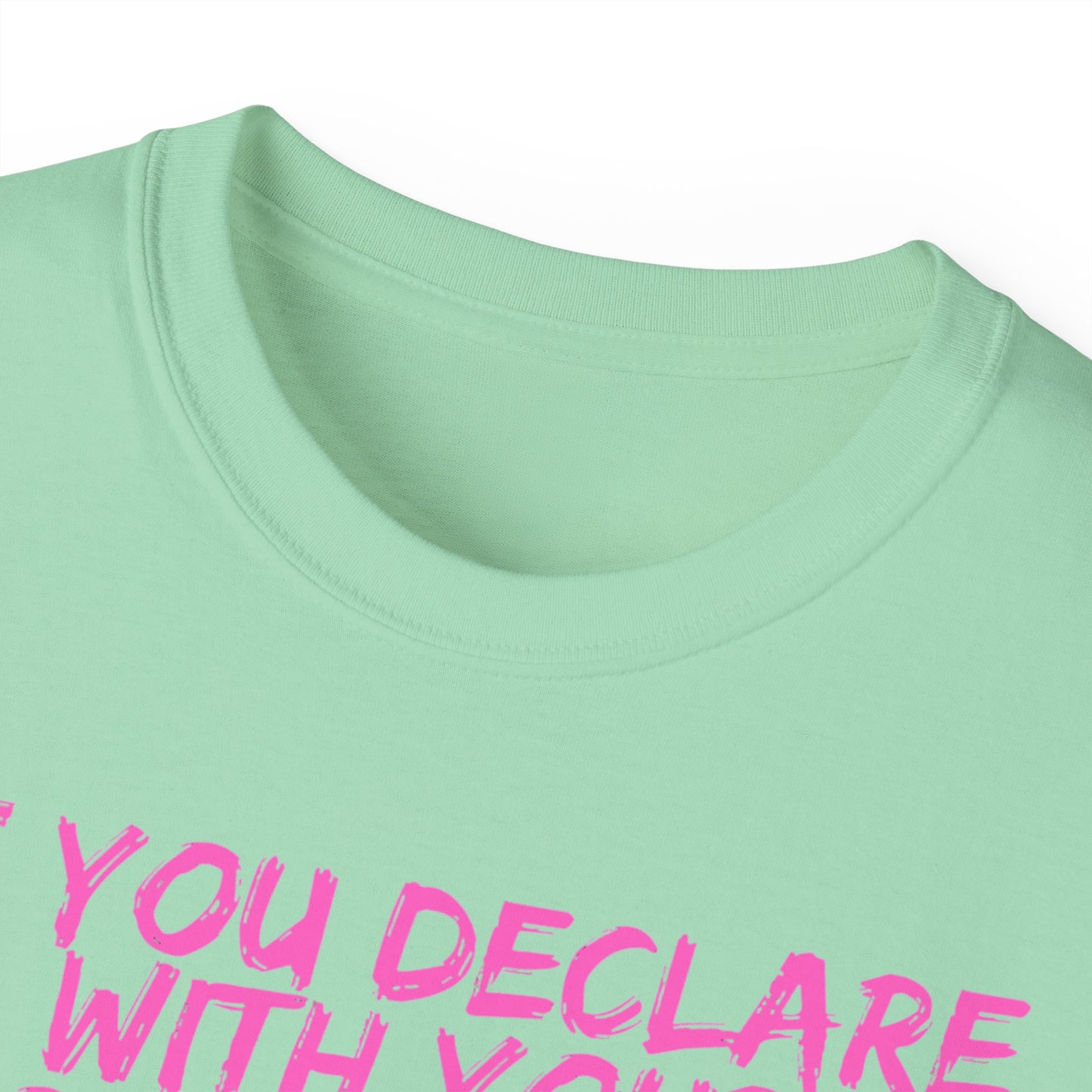 Romans 10:9 Ultra Cotton Tee, Inspirational Christian T-Shirt, Bible Verse Tee