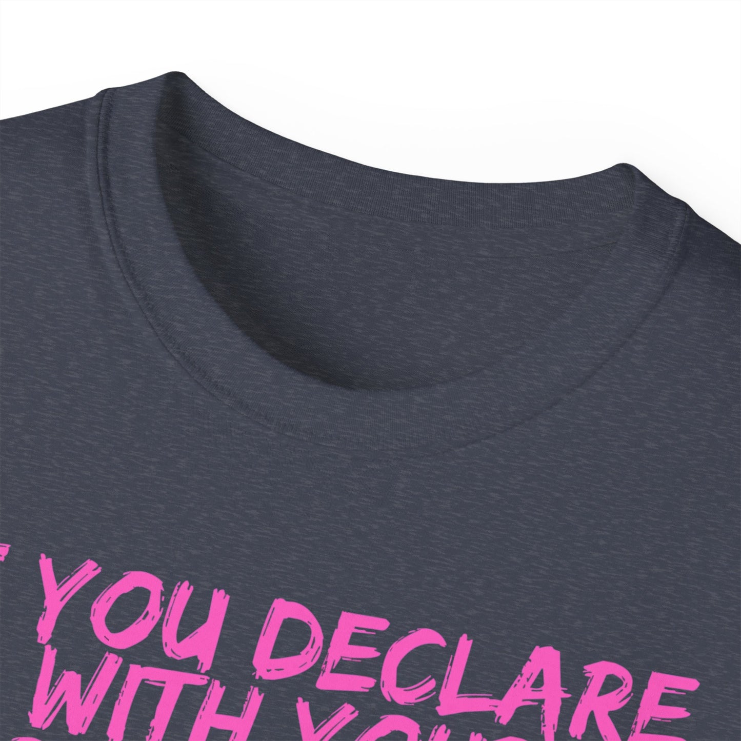 Romans 10:9 Ultra Cotton Tee, Inspirational Christian T-Shirt, Bible Verse Tee