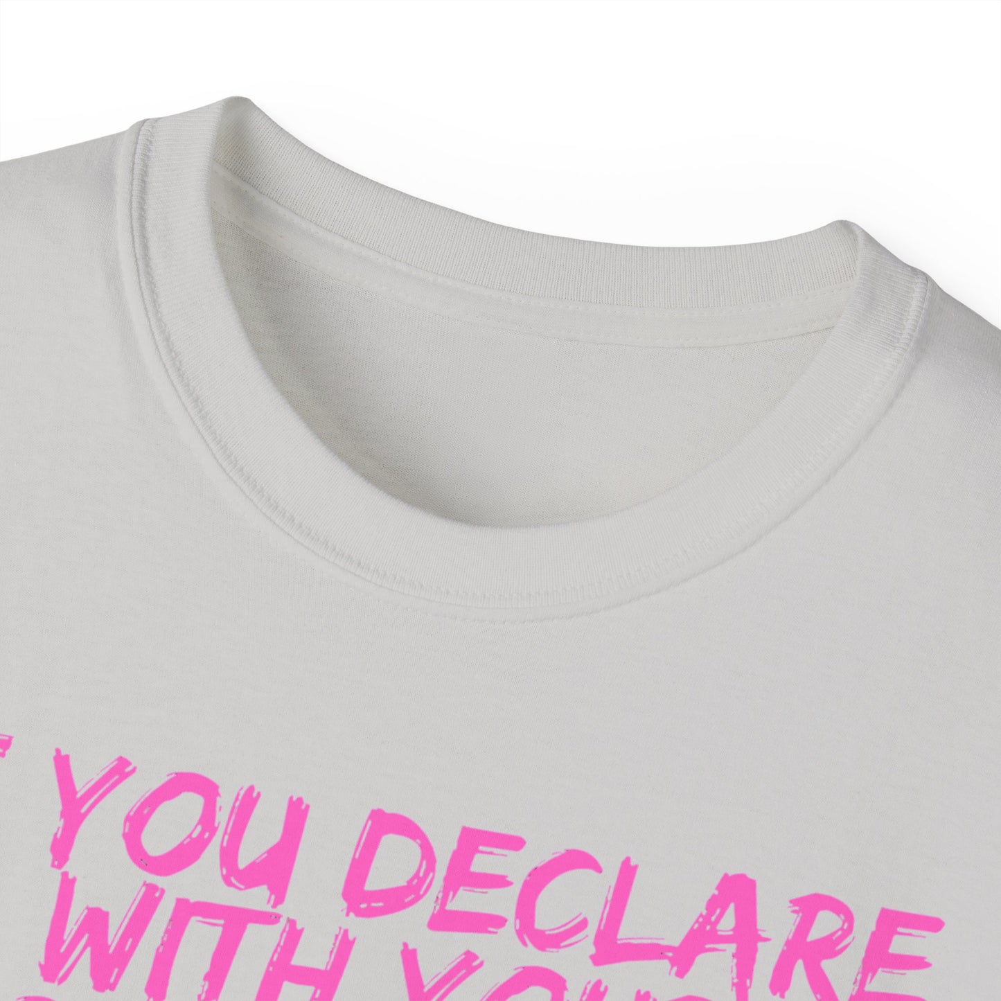 Romans 10:9 Ultra Cotton Tee, Inspirational Christian T-Shirt, Bible Verse Tee