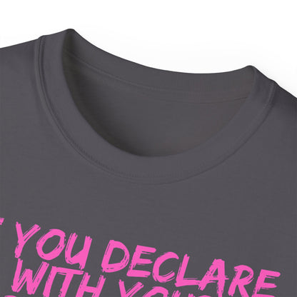 Romans 10:9 Ultra Cotton Tee, Inspirational Christian T-Shirt, Bible Verse Tee