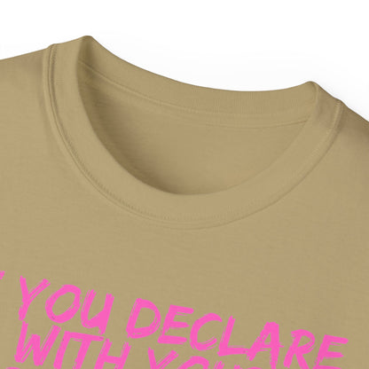 Romans 10:9 Ultra Cotton Tee, Inspirational Christian T-Shirt, Bible Verse Tee